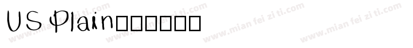 US Plain字体转换